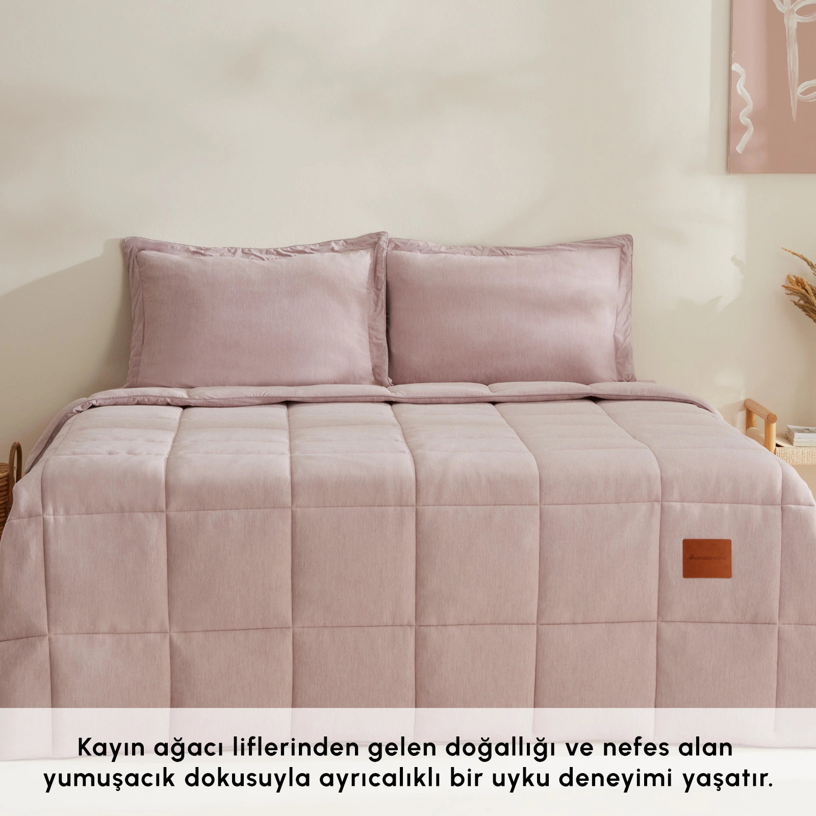 Karaca Home Benji Çift Kişilik Modal Comfort Set Lila