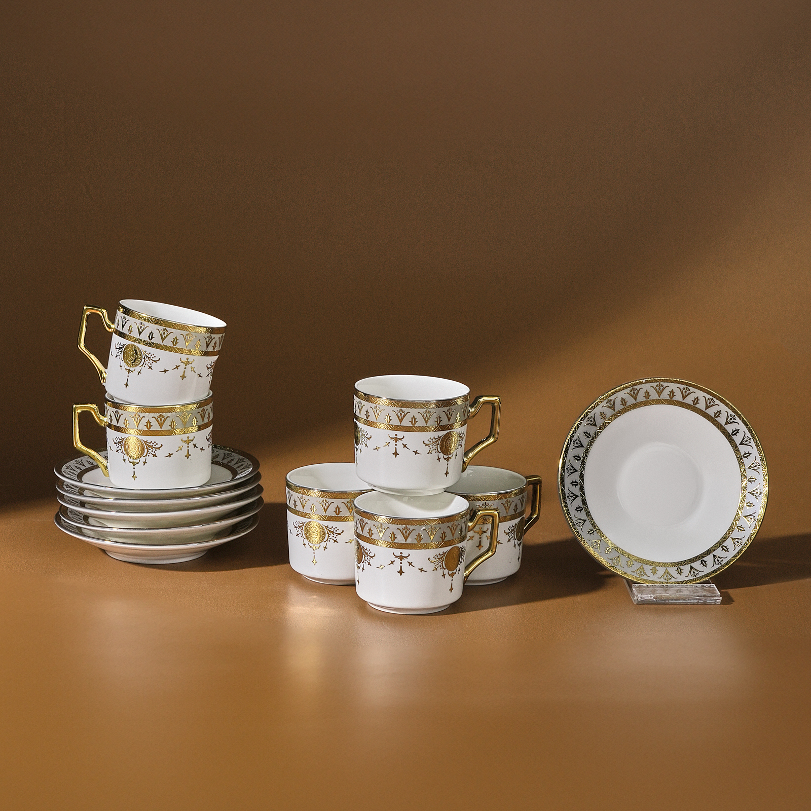 Karaca Tuğra 6 Kişilik Kahve Fincan Takımı 100 Ml