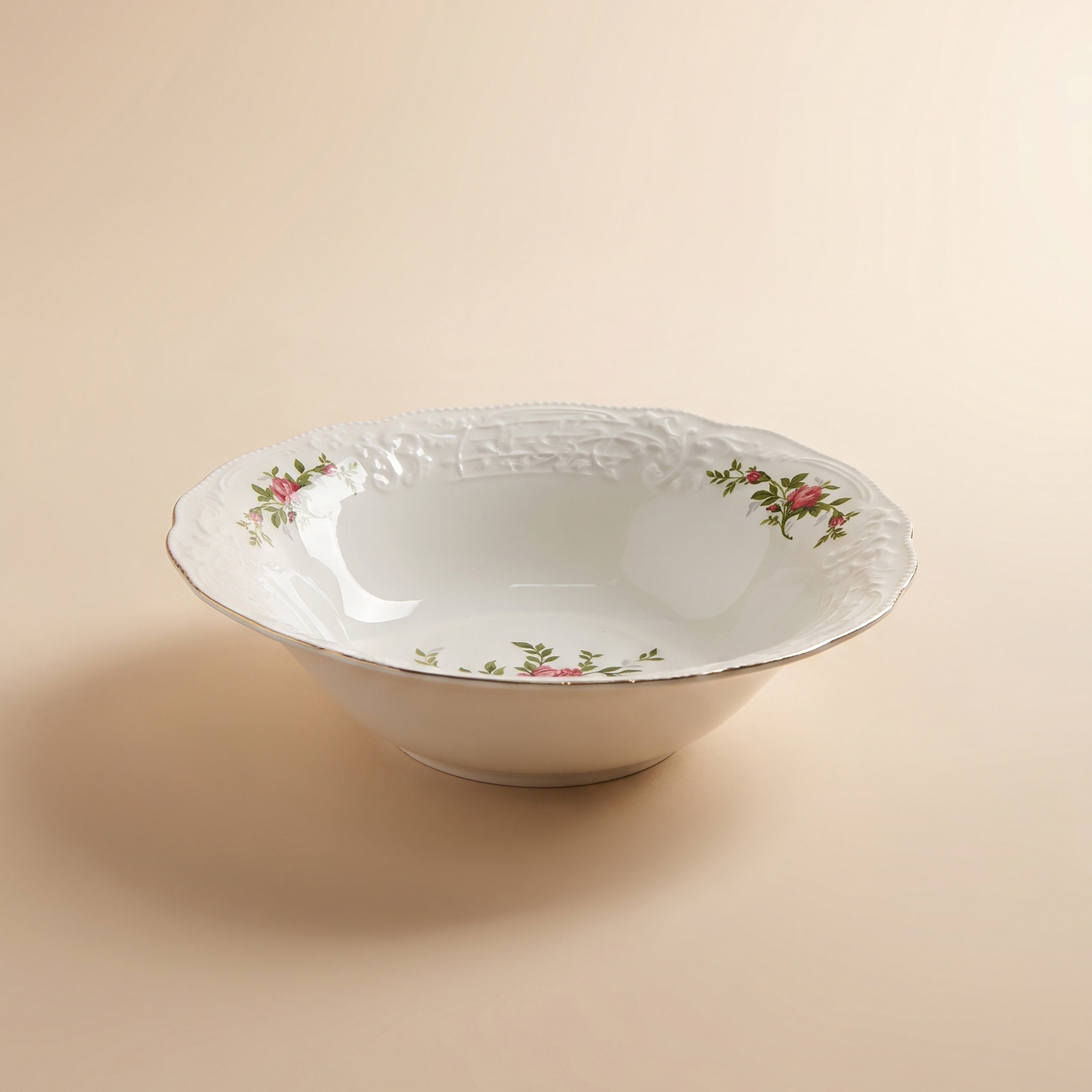 Karaca Vintage Rose Salata Kasesi 23 cm
