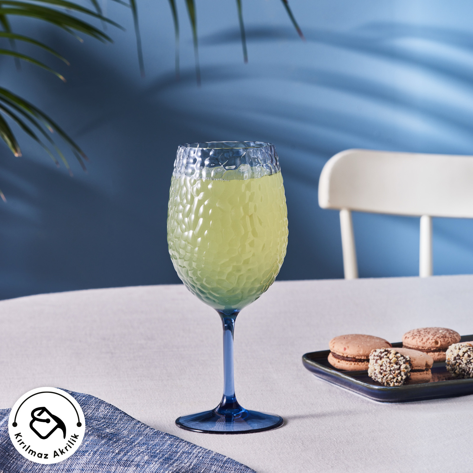 Karaca Amalfi Akrilik Kadeh 590 ml Marine Blue