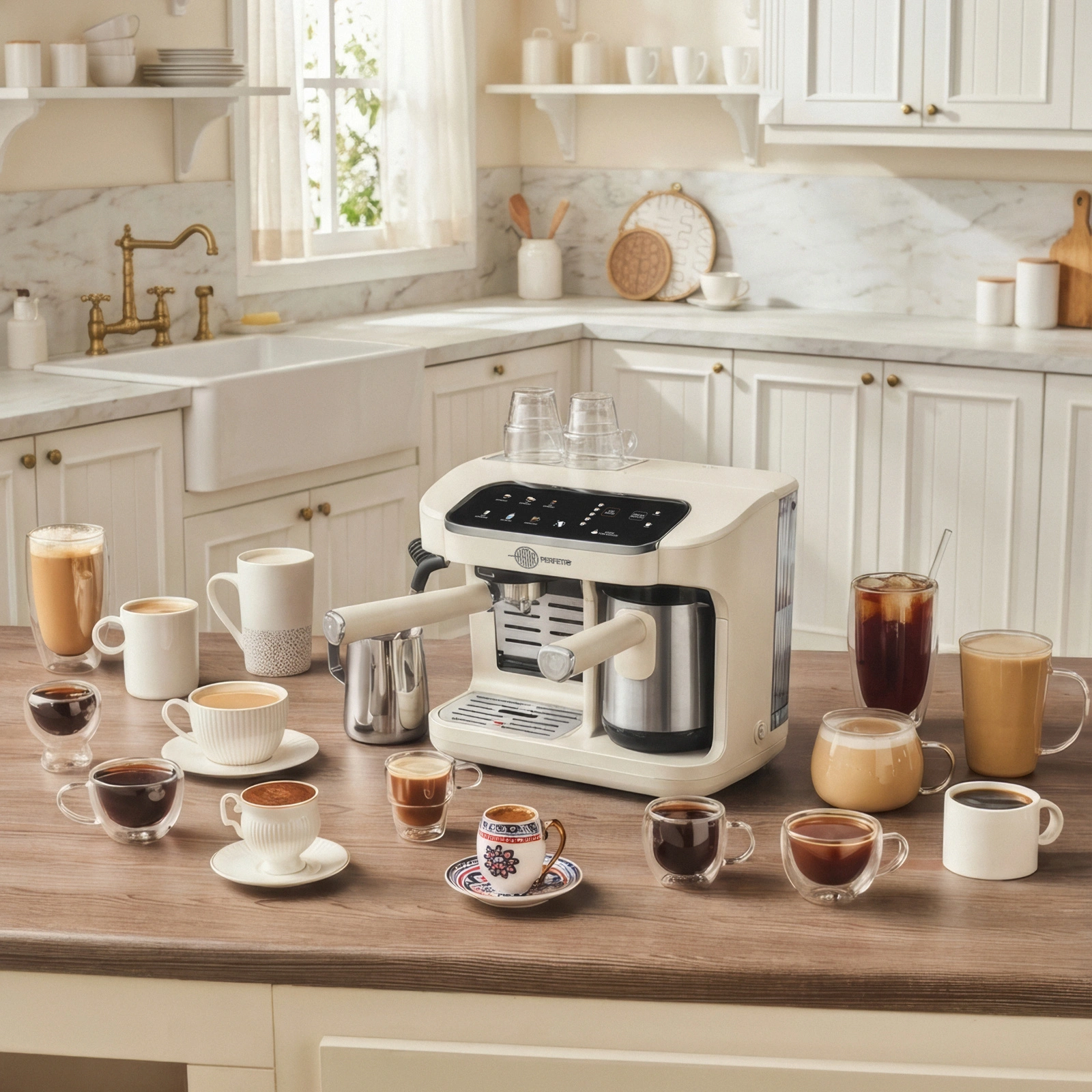 Karaca Hatır Perfetto Espresso ve Türk Kahvesi Makinesi Starlight