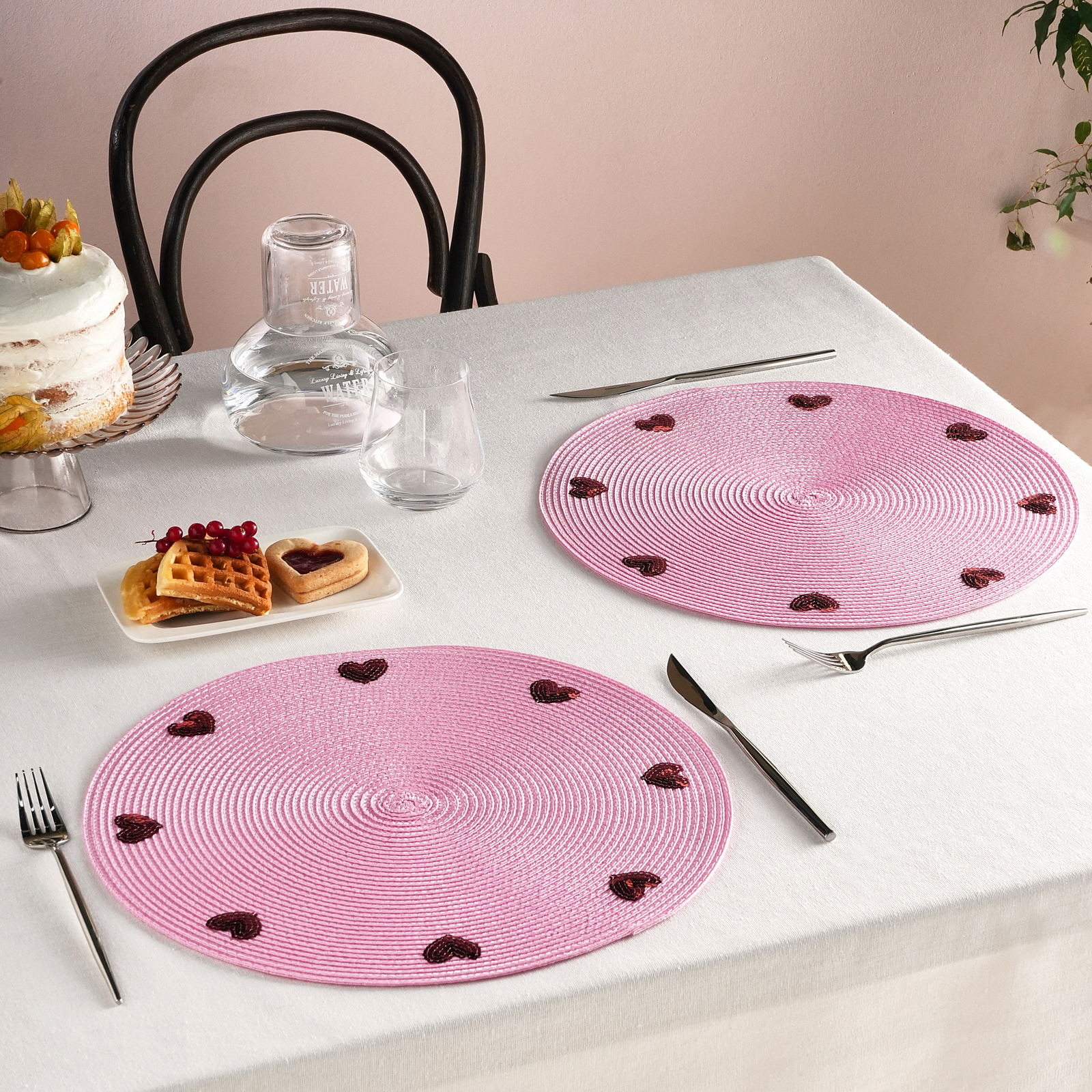 Karaca Home Blush 2'li Amerikan Servisi