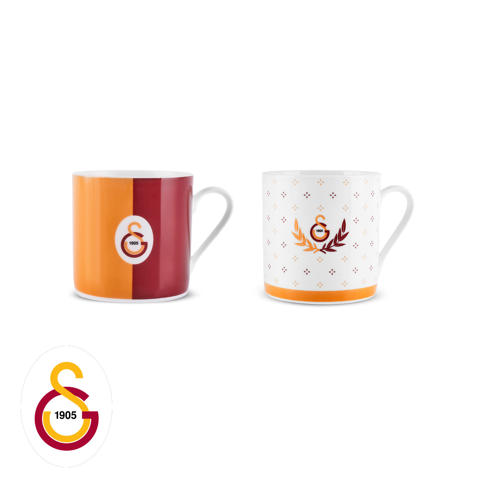 Karaca x Galatasaray Lisanslı 2 Kişilik Çay Fincan Takımı 230 ml