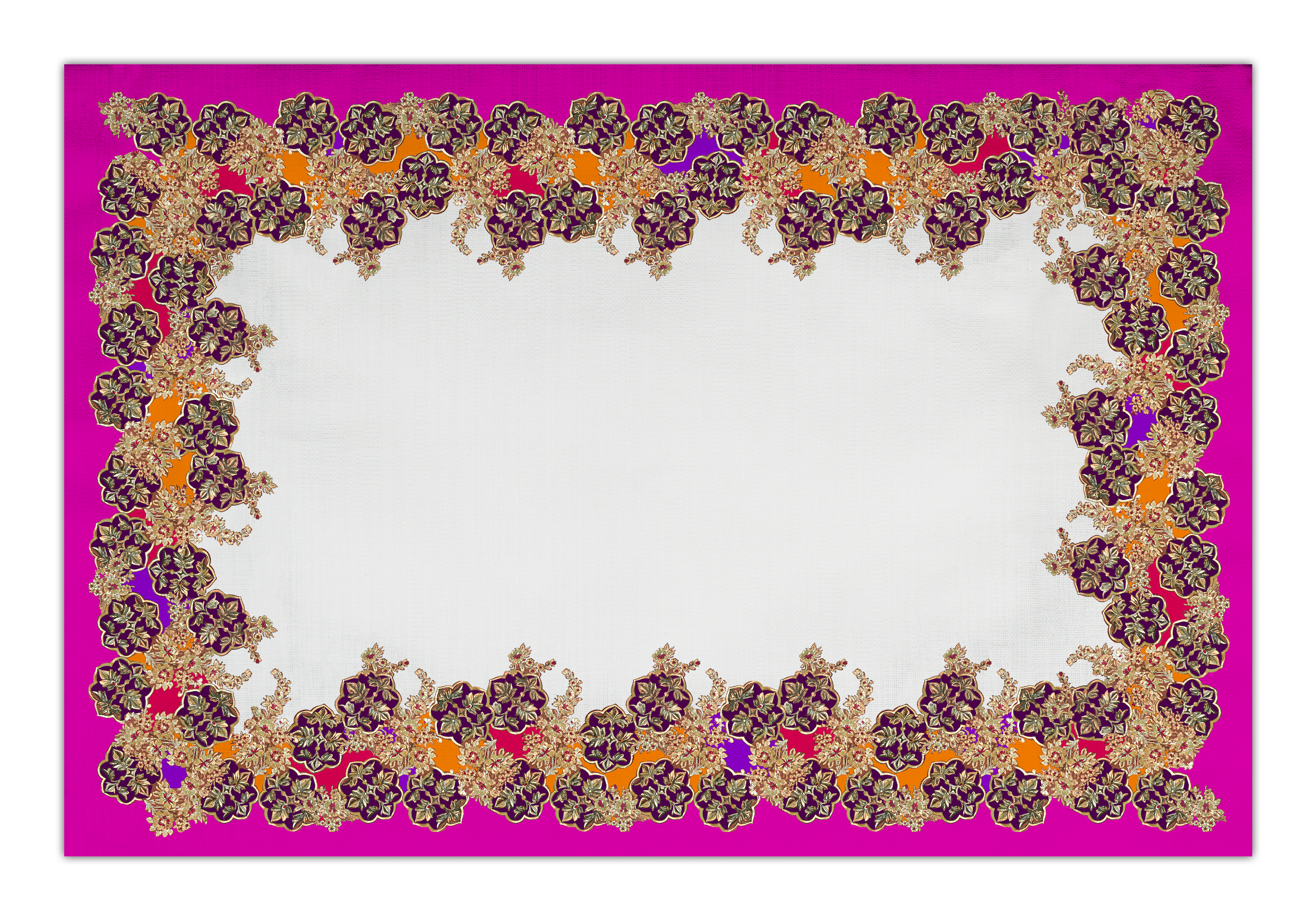 BM VESTI LA TAVOLA CACHEMİRE MASA ÖRTÜSÜ