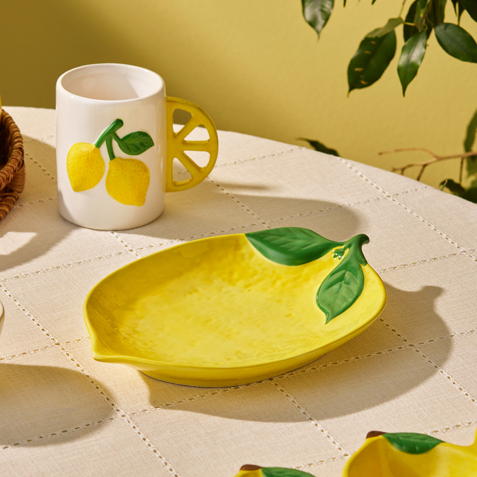 Karaca Lemon Pasta Tabağı 24 cm