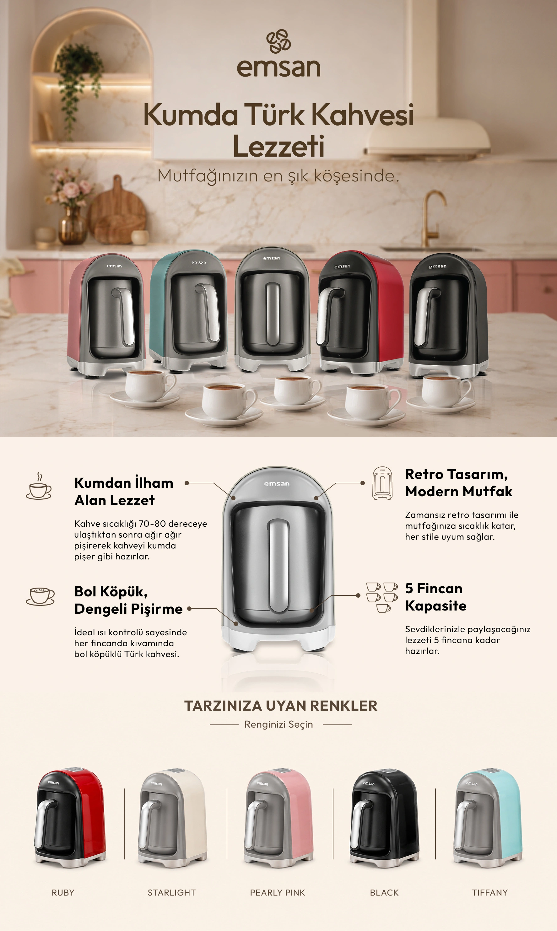 Başka Hiçbir Yerde Yok! İncelediğiniz bu ürüne sadece Karaca.com'dan ulaşabilirsiniz