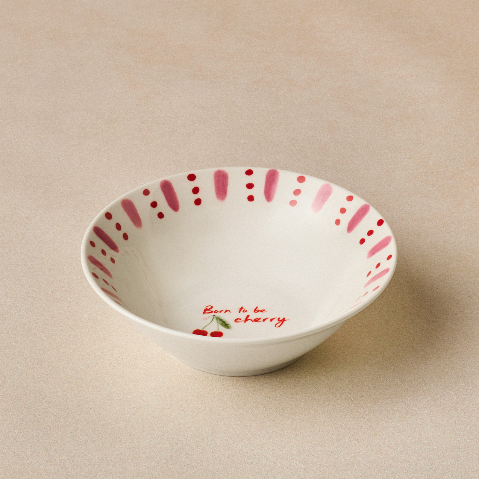 Karaca Cherry Time Kase 14 cm
