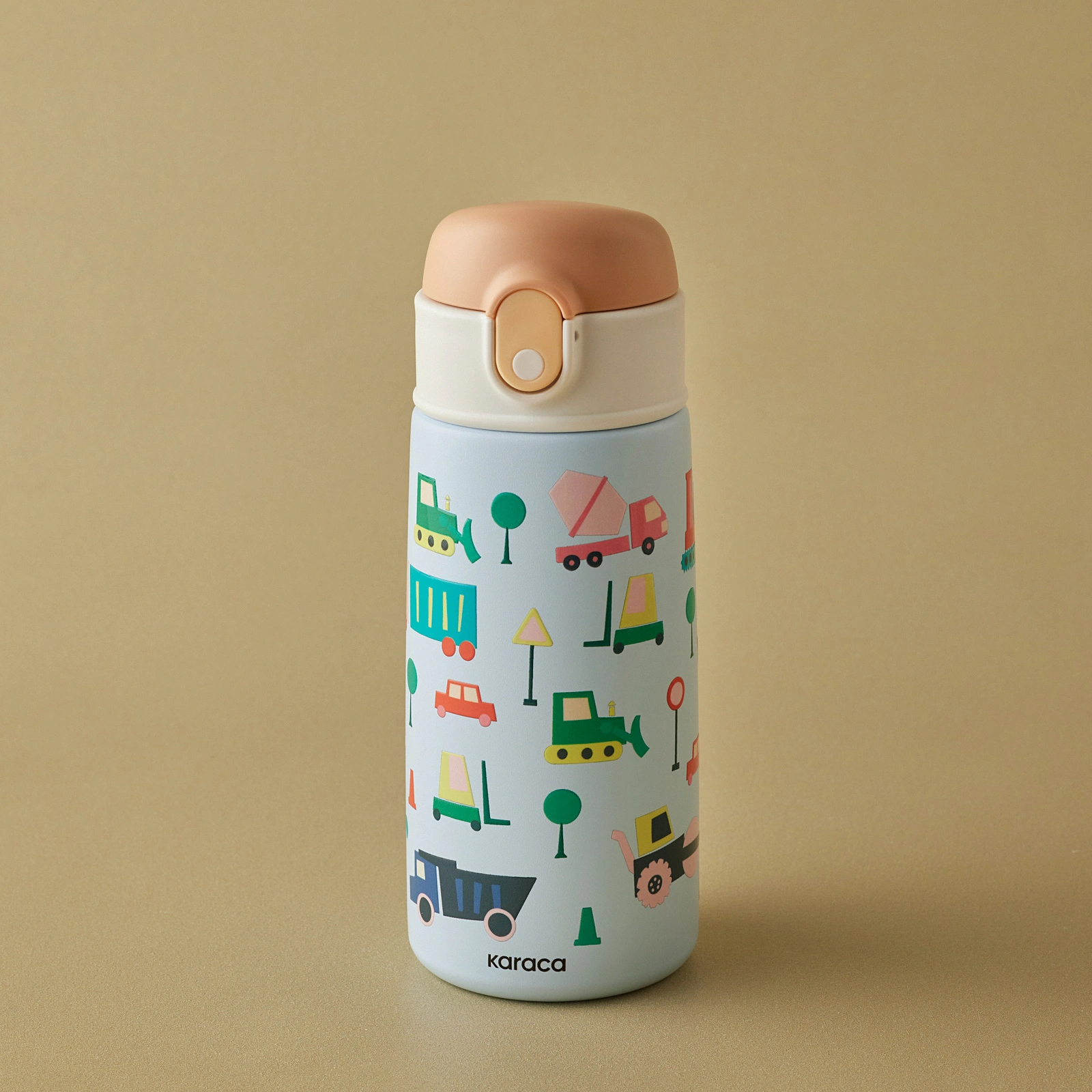 Lucky スマート富士 No.G-201 小 クローム 50個入 Karaca Little Joys Trac Çelik Sızdırmaz Termos 500 ml | Karaca