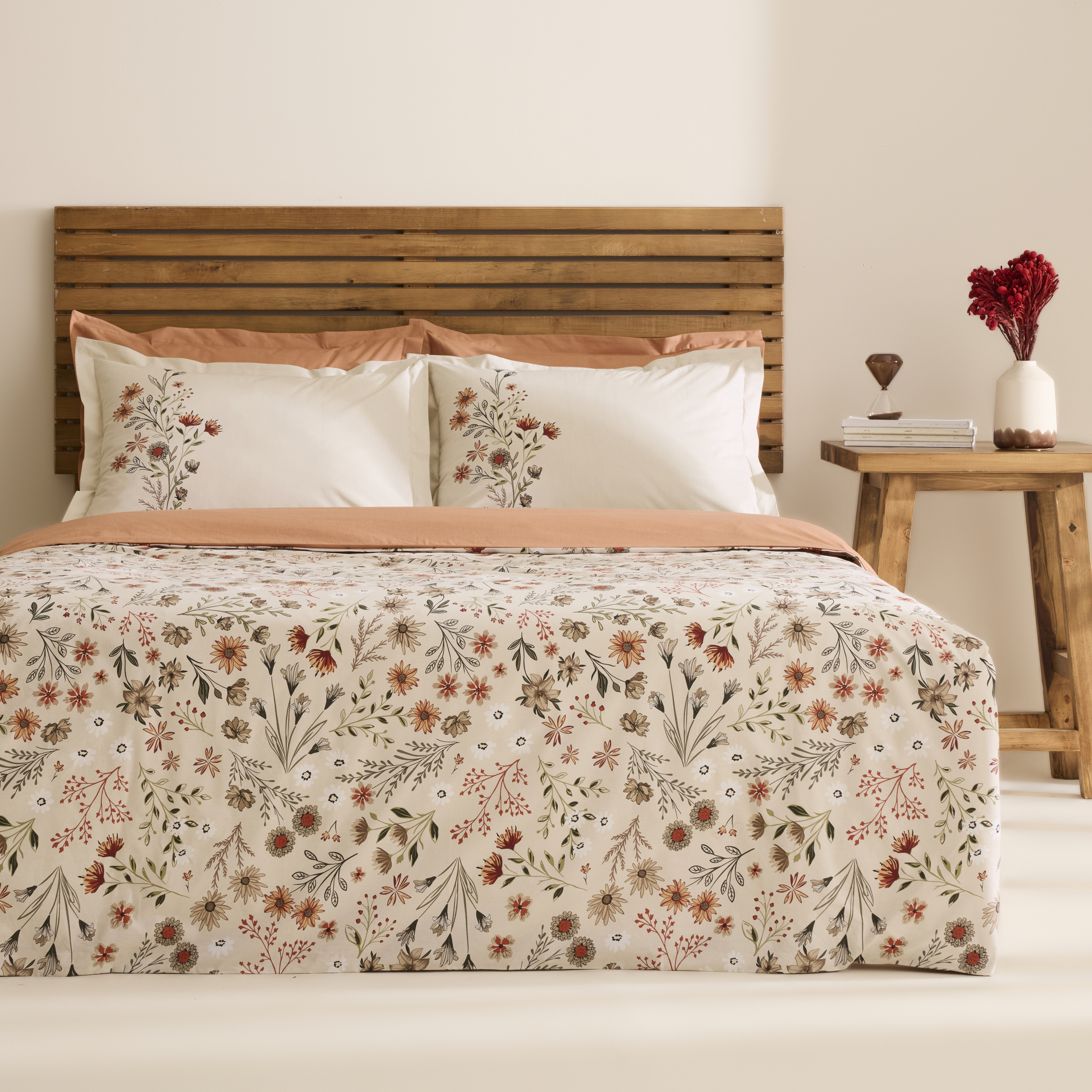 Karaca Home Velinor %100 Pamuk Çift Kişilik Nevresim Takımı Multicolour