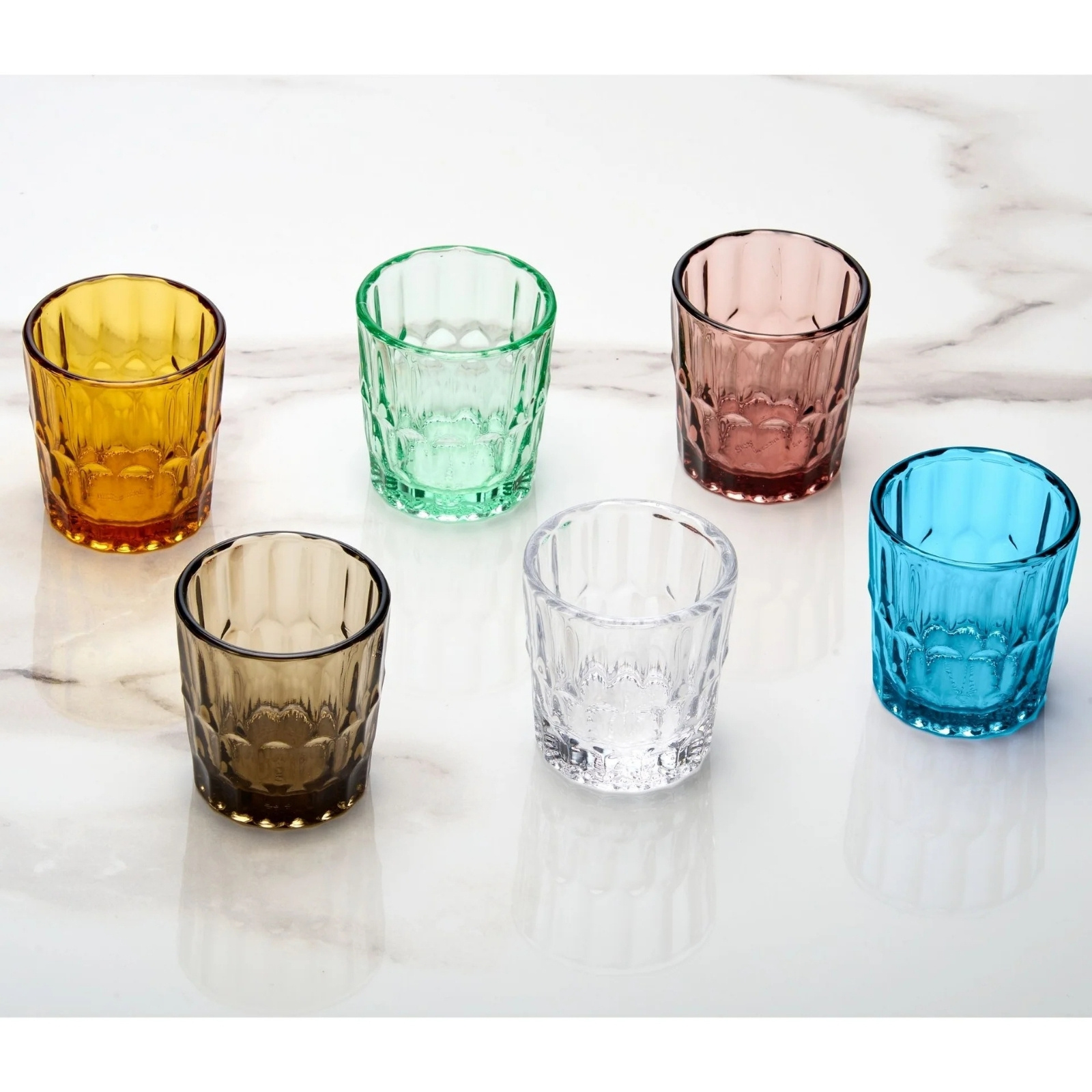 Guzzini 6'lı Renkli Shot Bardağı Seti