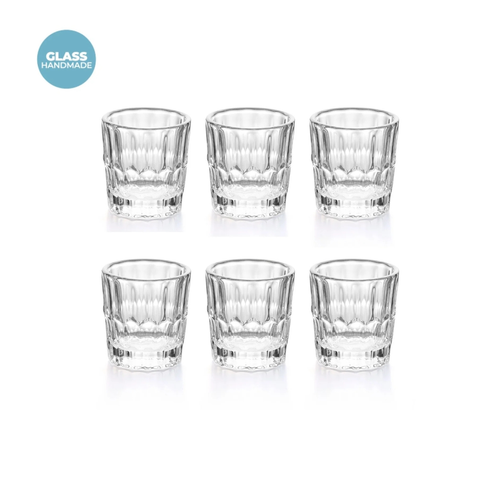 Guzzini 6'lı Shot Bardağı Seti Şeffaf