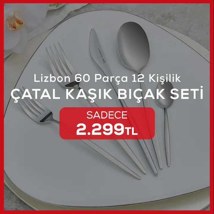 Lizbon Çatal Kaşık Bıçak Takımı