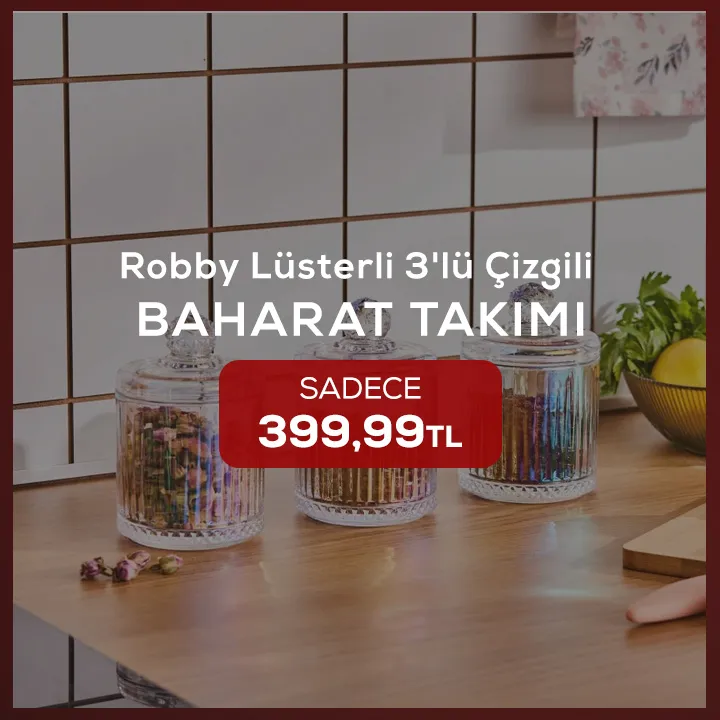 Lusterli Baharat Takımı