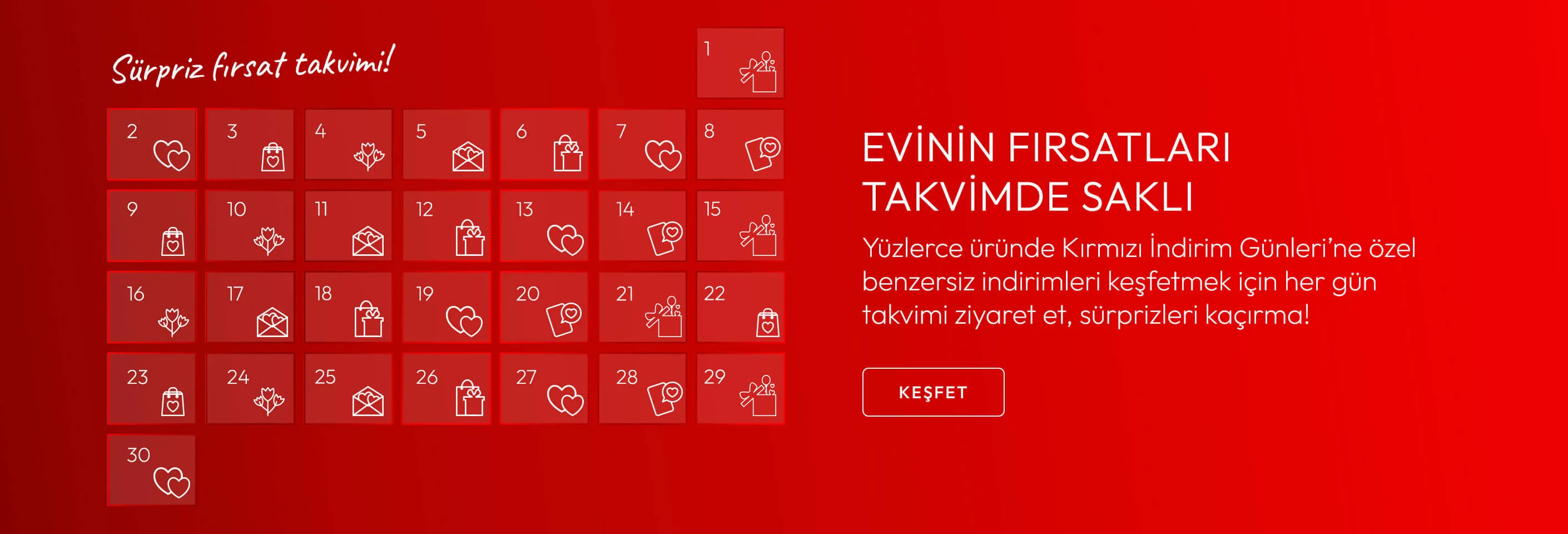 Fırsat Takvimi