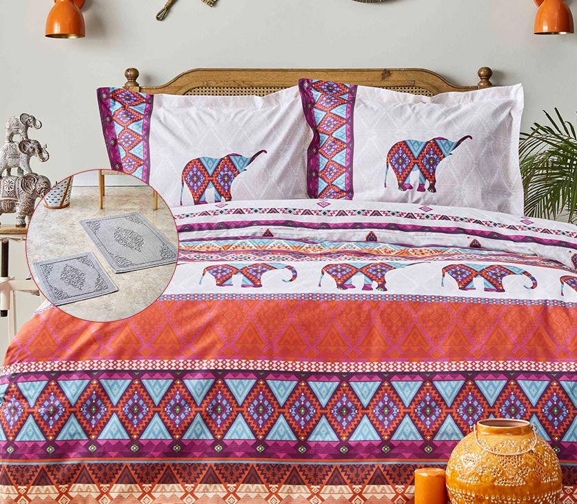 Ethnico Nevresim Takımı AlanaMilly Paspas Set 1 TL