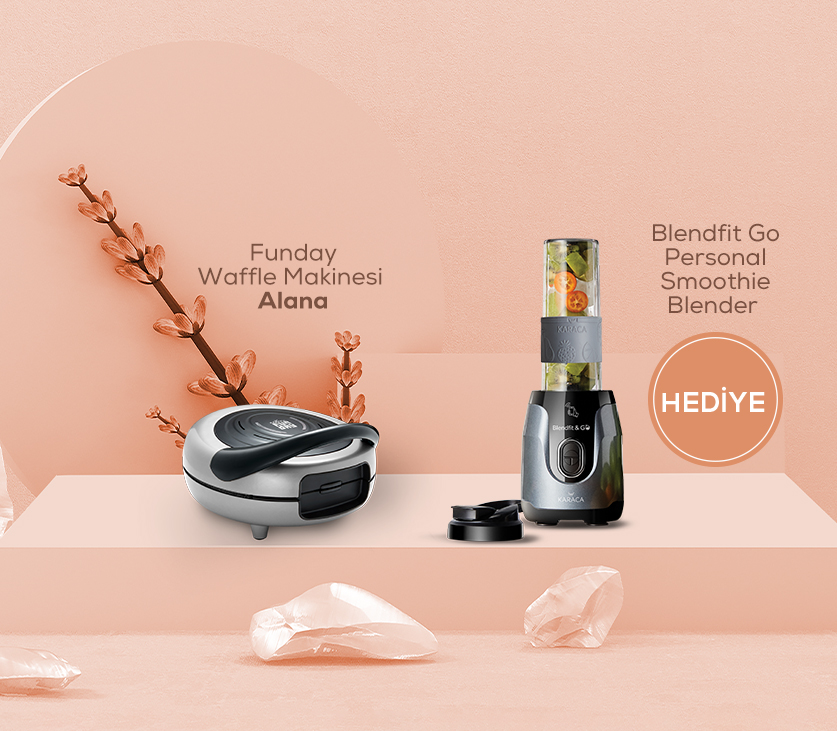Funday Waffle Makinesi Alana Blendfıt Blender Hediye1349,98 TL 749,99TL