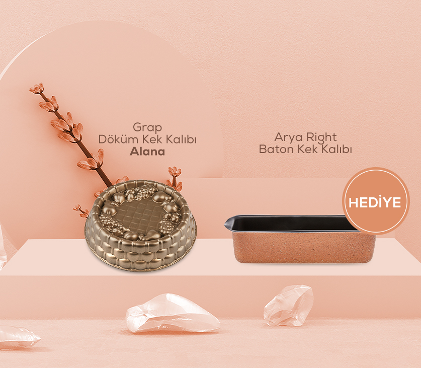 Yuvarlak Kek Kalıbı alana Baton Kek kalıbı hediye 189.98TL 129.99tl 