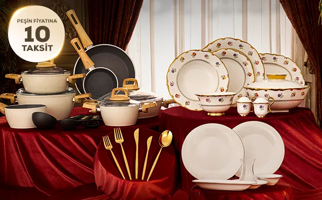 180 Parça Royal Bone Evlilik Paketi