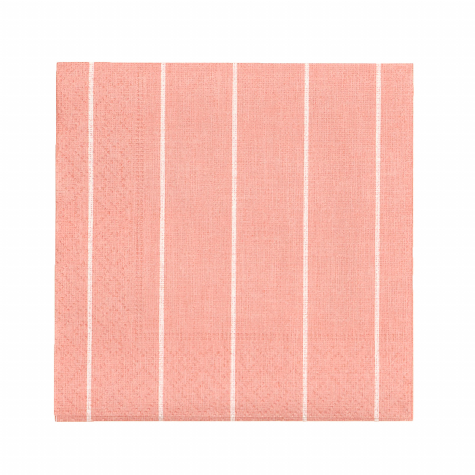 Karaca Home Pink Striped Kağıt Peçete 20'li 24x24 cm 