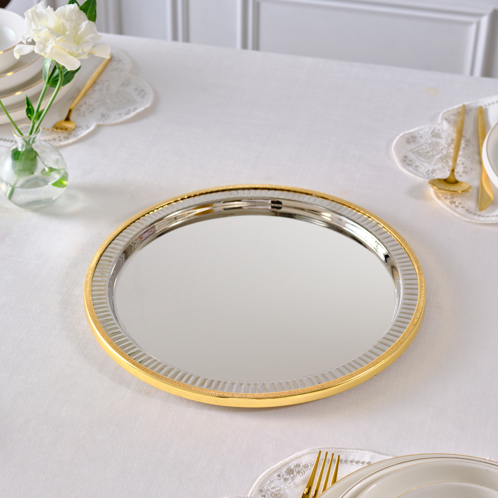 Karaca Ring Dekoratif Tepsi Supla 33 cm