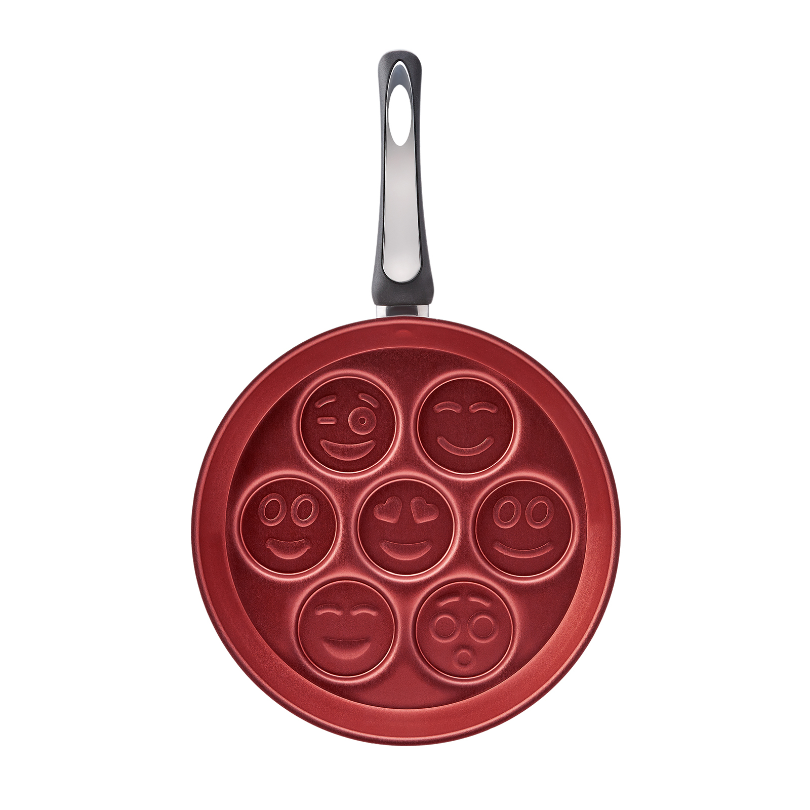 Karaca Arya Emoji Kırmızı Pancake Kalıbı