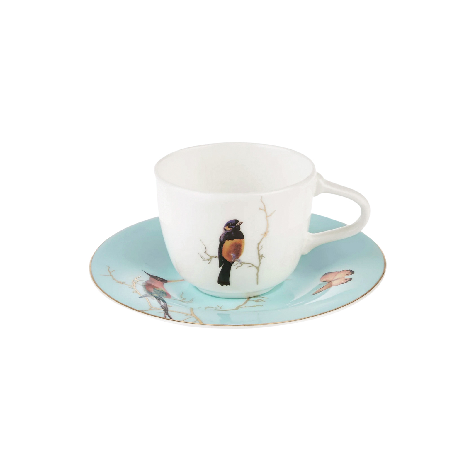 Karaca Fine Pearl Grace Mint 2 Kişilik Kahve Fincan Takımı 100 ml Pera