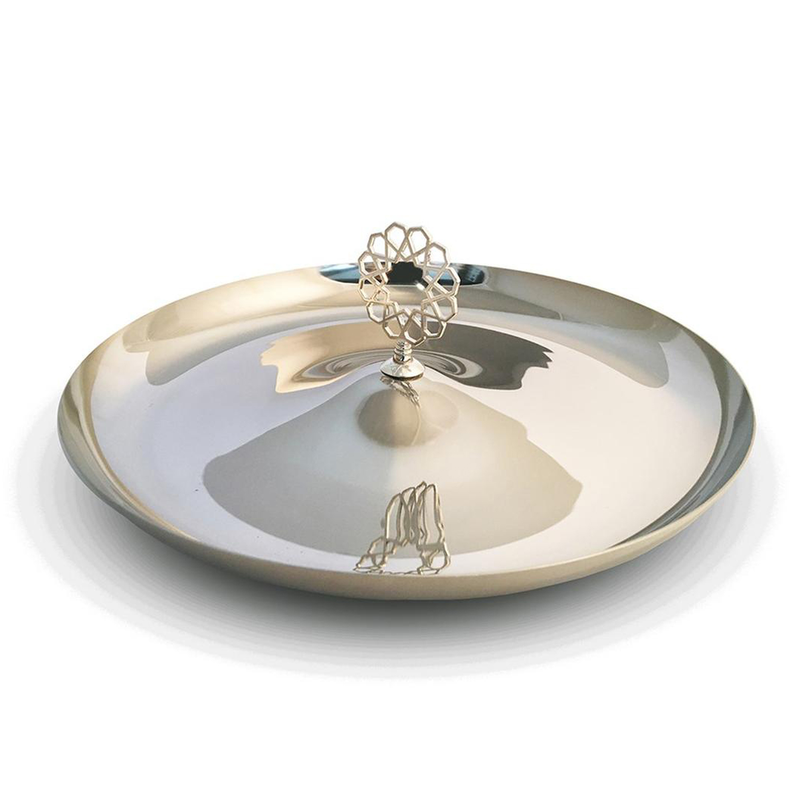 Jumbo Hiref Selçuklu Çelik Tabak - L