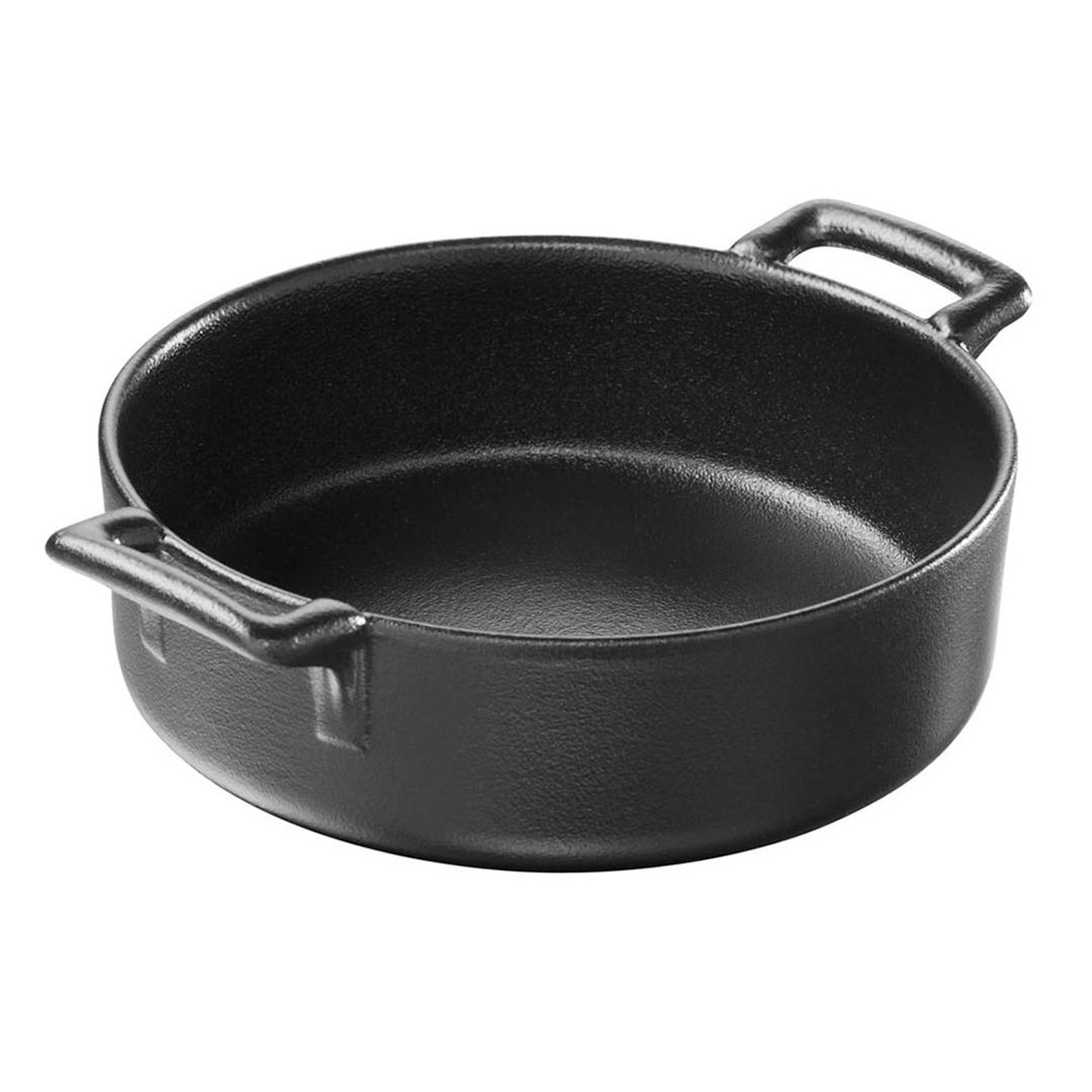 Revol Belle Cuisine Siyah Yuvarlak Pişirme Tabağı - 15cm