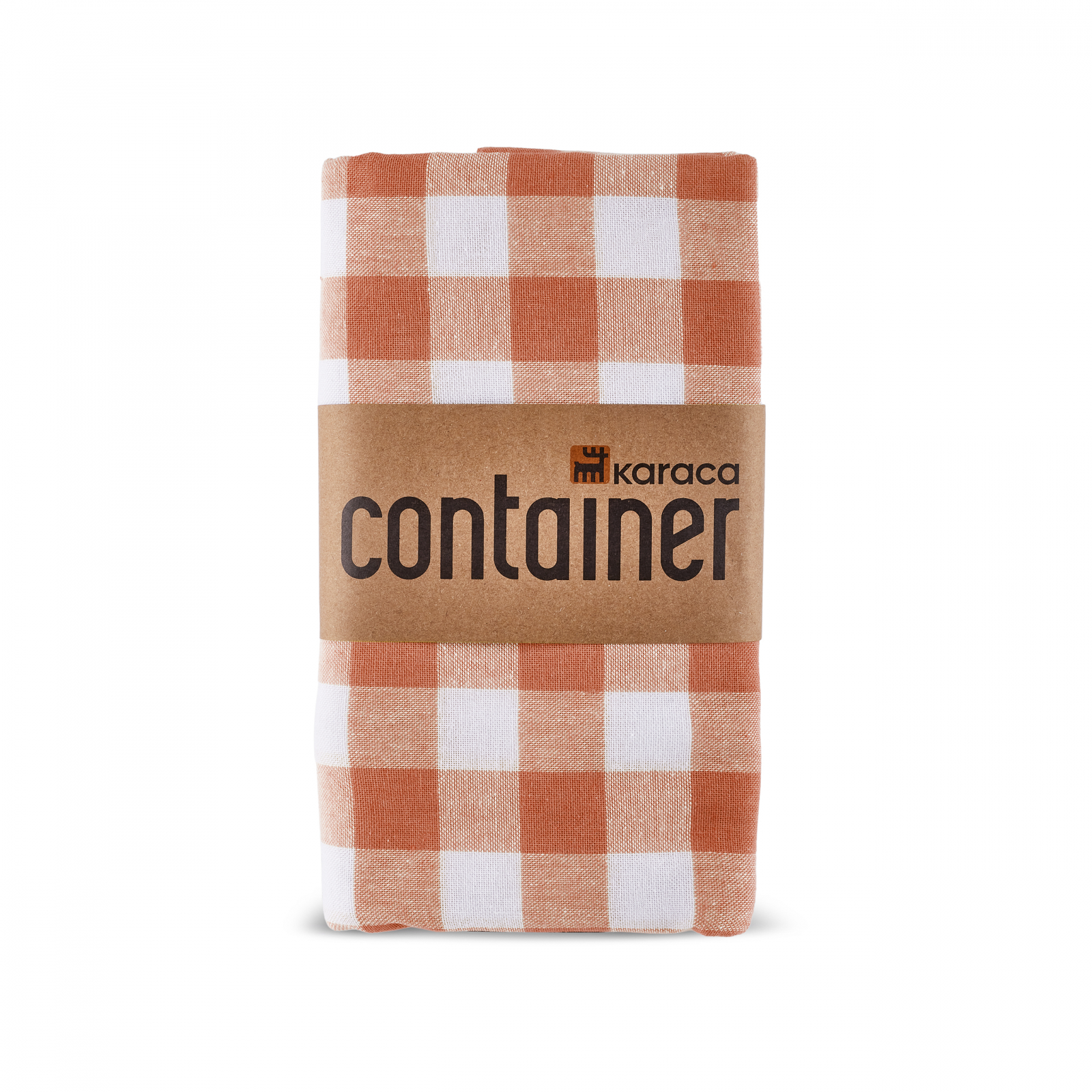 Karaca Container Pötikare Masa Örtüsü 160x160 cm Turuncu