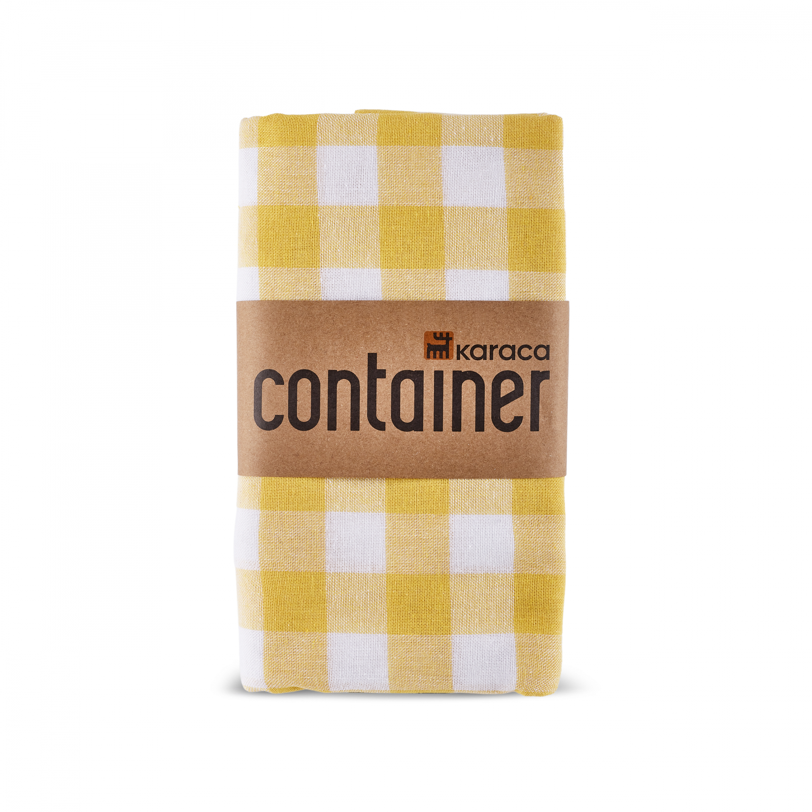 Karaca Container Pötikare Masa Örtüsü 160x160 cm Sarı