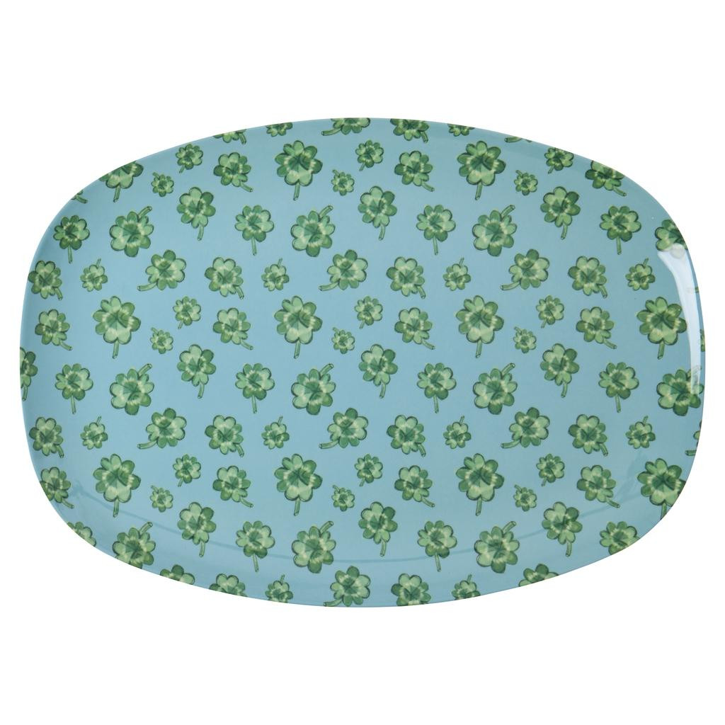 Rice Melamin Dikdörtgen Tabak - Yonca