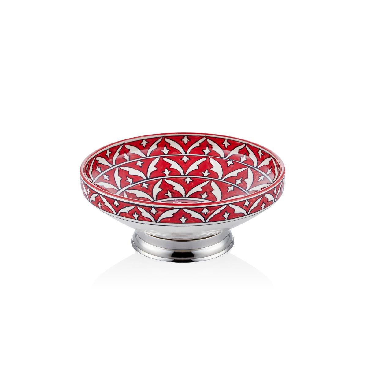 The Mia Corallo Salata Kasesi Kırmızı 32x32x13 Cm