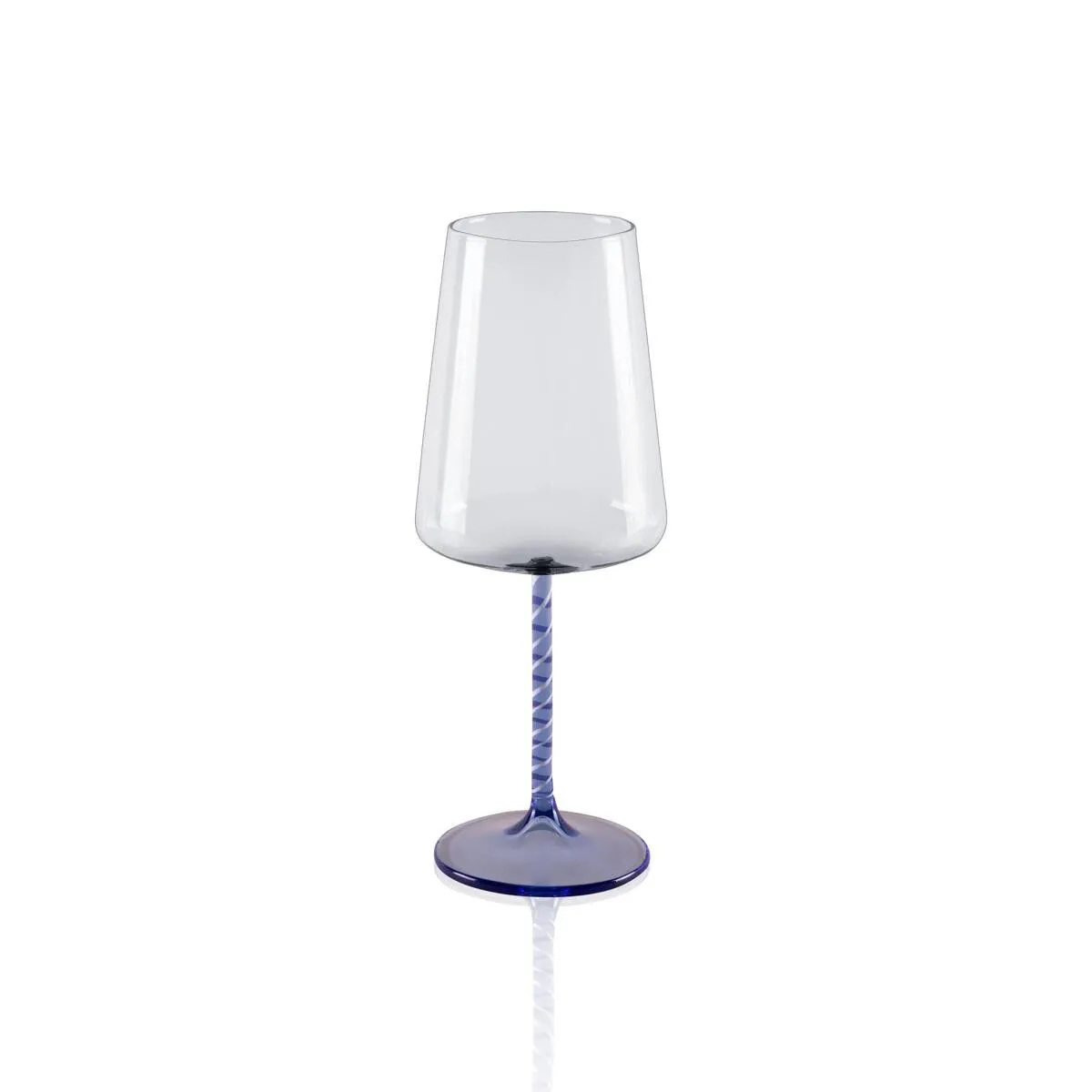 The Mia Edera Şarap Kadehi Mavi 500 Ml