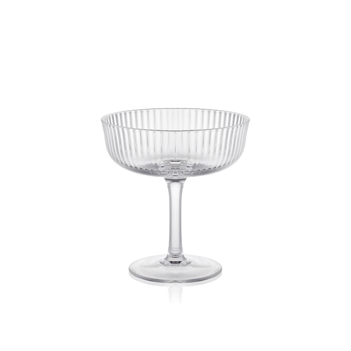 The Mia Ayaklı Cam Dondurma Kasesi 11x12 Cm