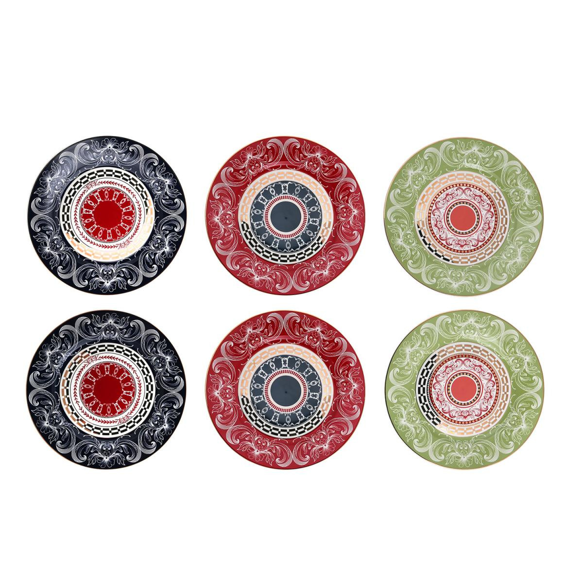 Lucky Art Lancelot Bone 27cm 6li Tabak Seti