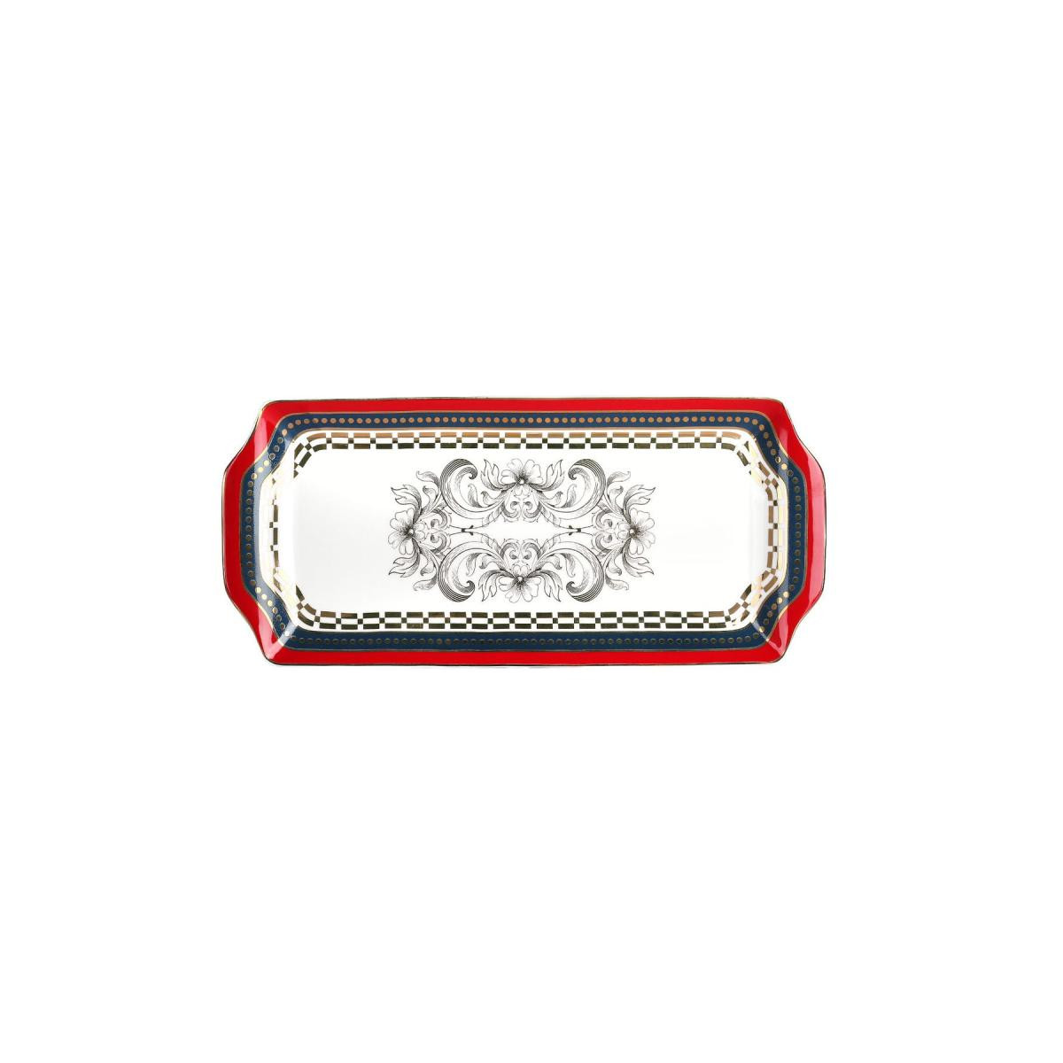 Lucky Art Lancelot New Bone China Porselen 36cm Baton Tabak