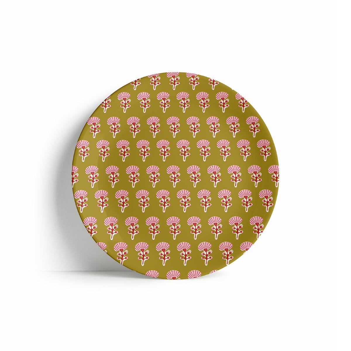 Fern&Co Joy Collection #2 Melamin Büyük Tabak 4'lü Set