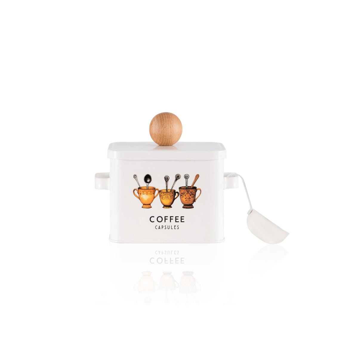 The Mia Storage Kahve Saklama Kabı 13x20x18 Cm