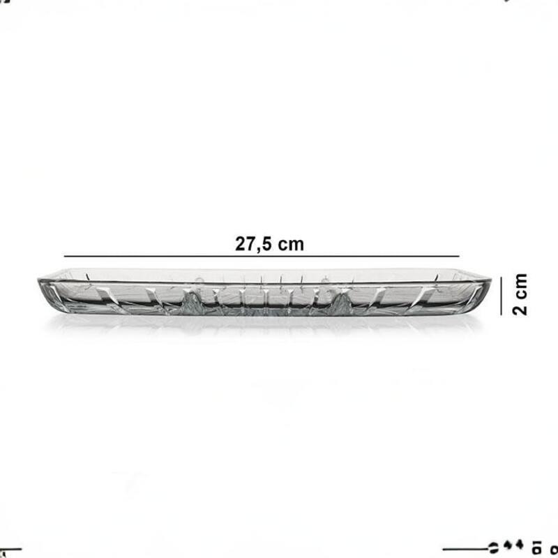 Paşabahçe 54983 Elegant Böl 163x278 Dikdörtgen Servis Tabağı 1 Adet