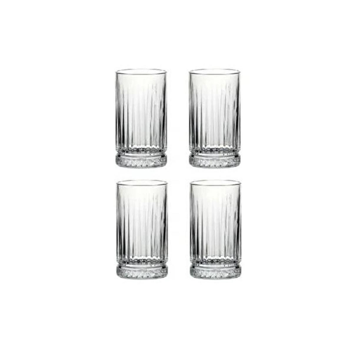 Paşabahçe 520445 Elysia Long Drink 4lü Su Meşrubat Bardağı 365 Cc