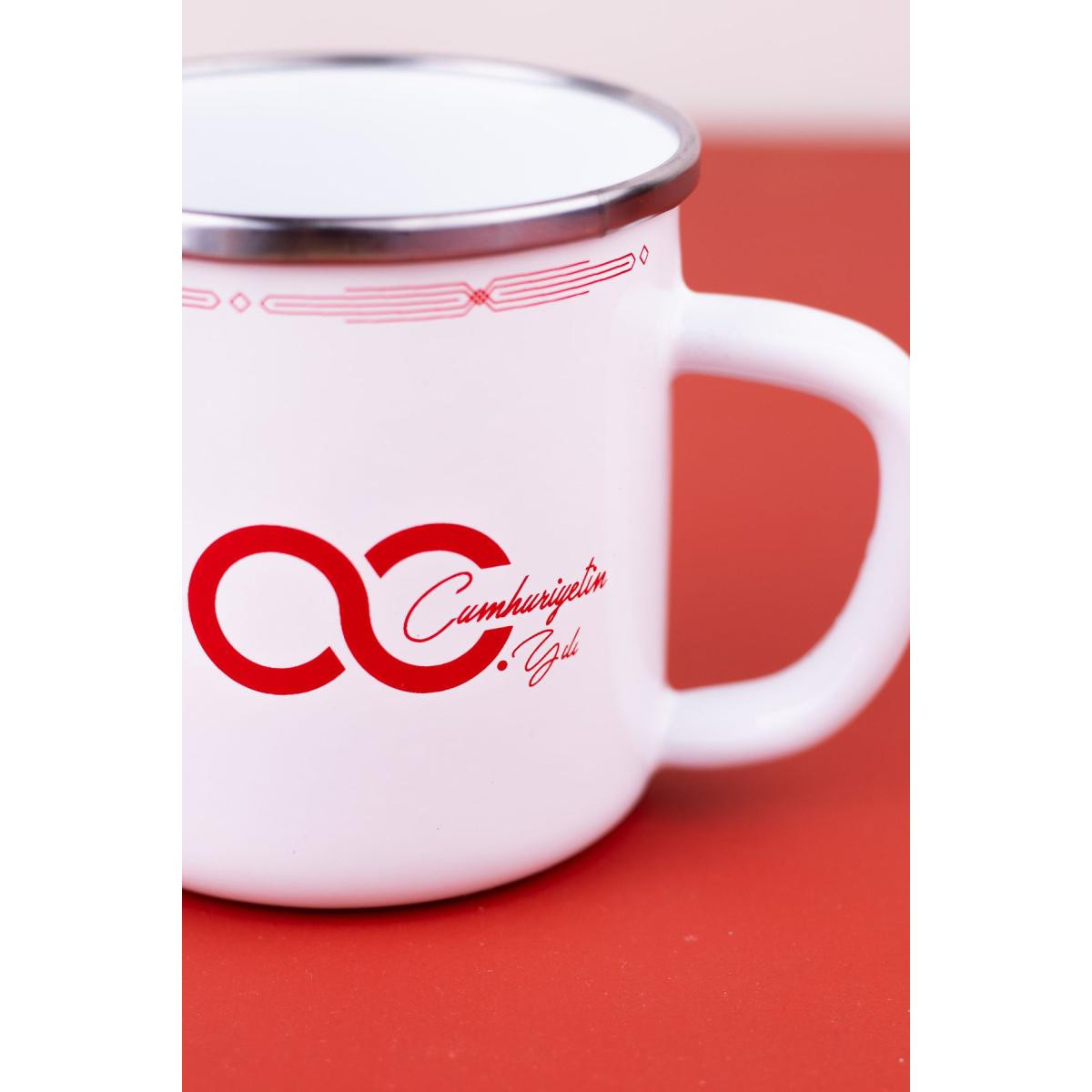 Emaylab 100. Yıl Emaye Kupa (çıkmayan Desen)