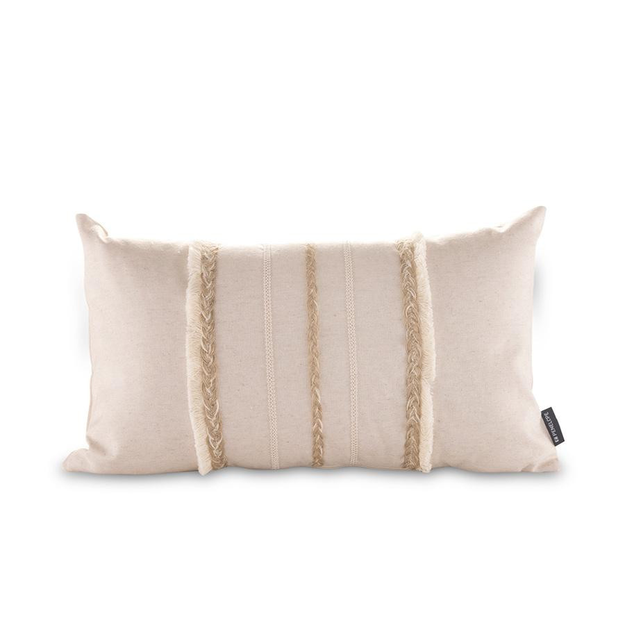 Penelope Dekoratif Kırlent Bej 30x50 Cm - Bogy Serisi