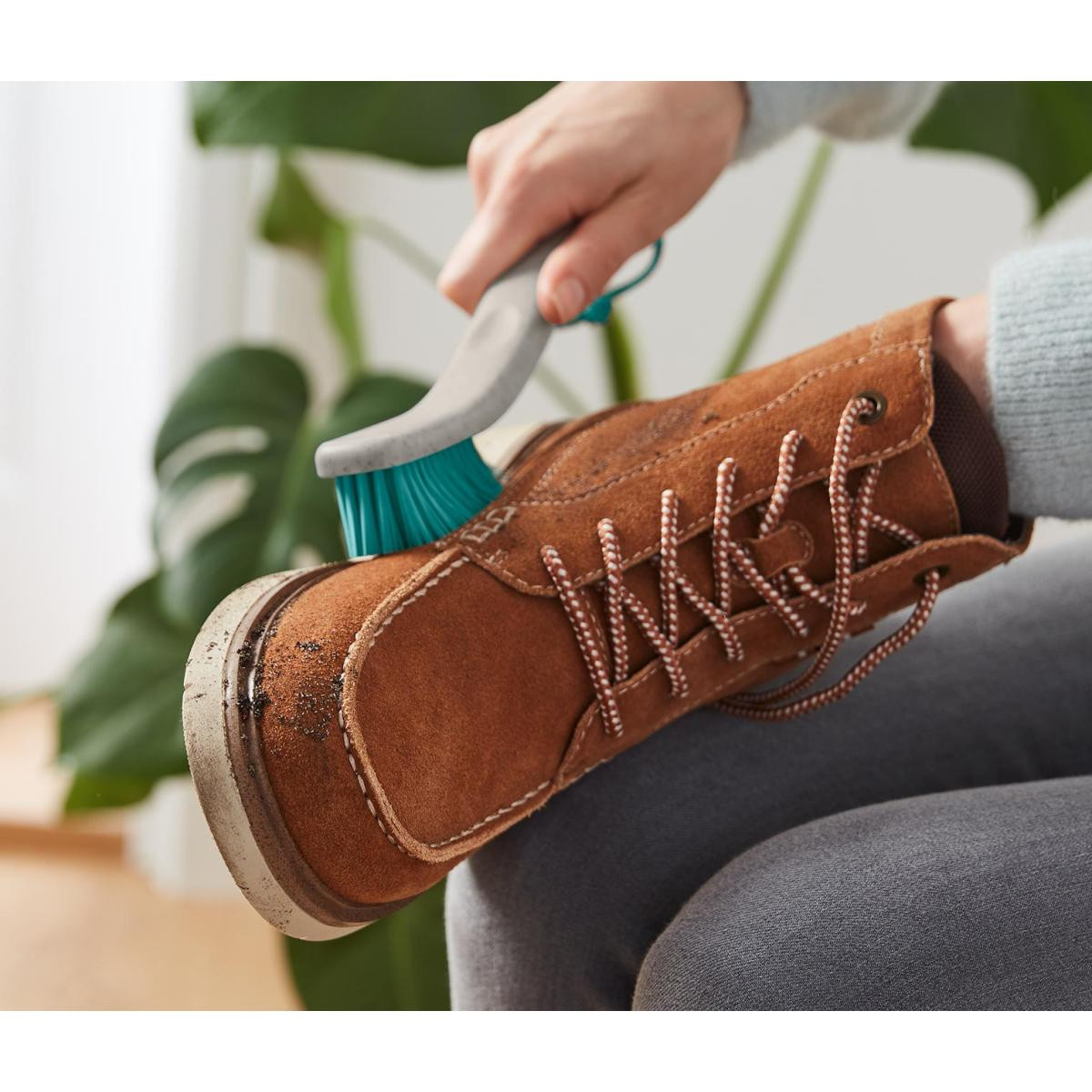 Tchibo Ayakkabı Temizleme Fırçası, 2 Si 1 Arada