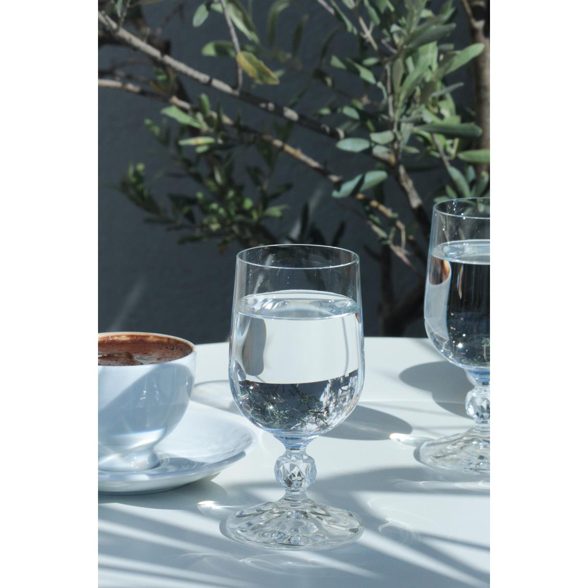 Rakle Claudia Kristal 6'lı Kahve Yanı Bardağı Seti 135 Cc