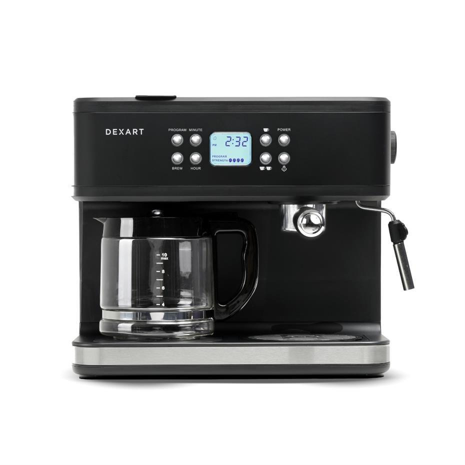 Dexart Home Barista 3-i̇n-1 Filtre Kahve & Espresso Makinesi