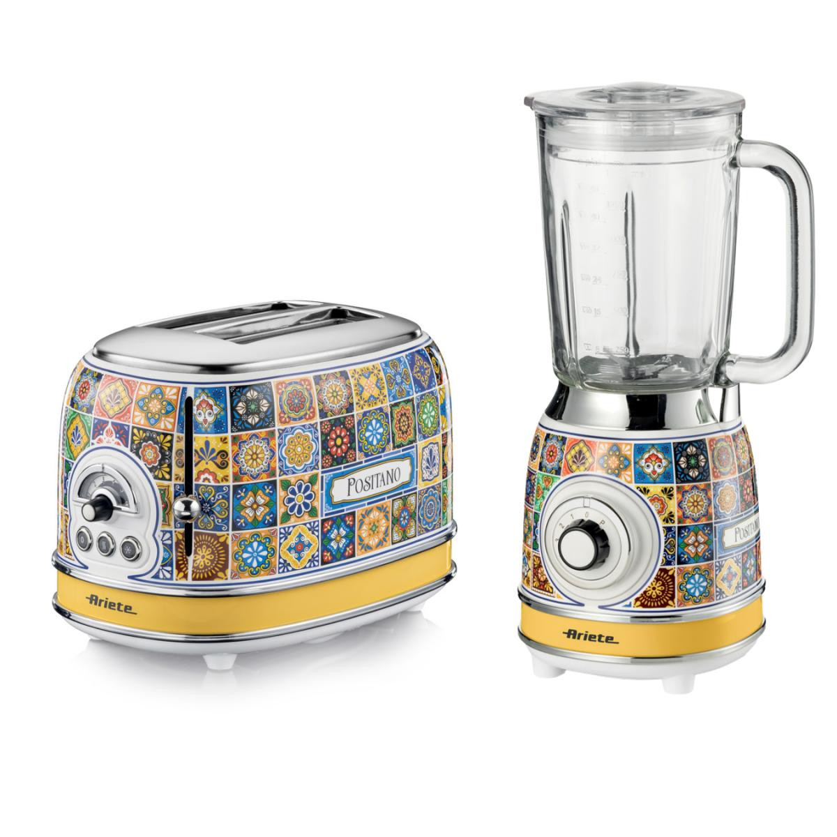 Ariete Positano 2'li Kahvaltı Seti (cam Blender + Ekmek Kızartma Makinesi Özel Set) Pkhset01