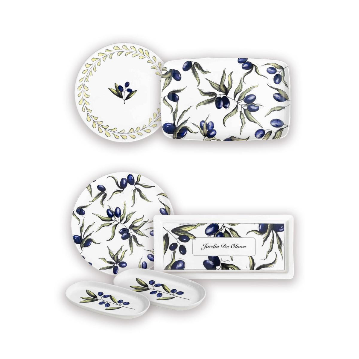 The Mia Olivos Kahvaltı Takımı 6 Kişilik 15 Parça Set 2