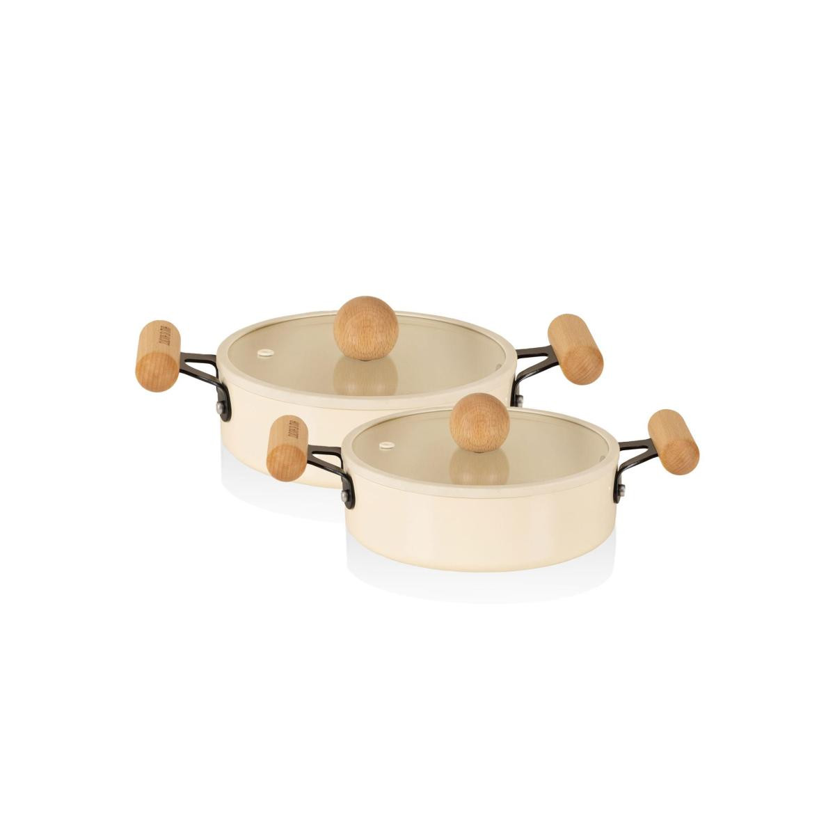 The Mia Cucina Di Mia İndüksiyon Tabanlı Seramik Sahan Seti 4 Parça