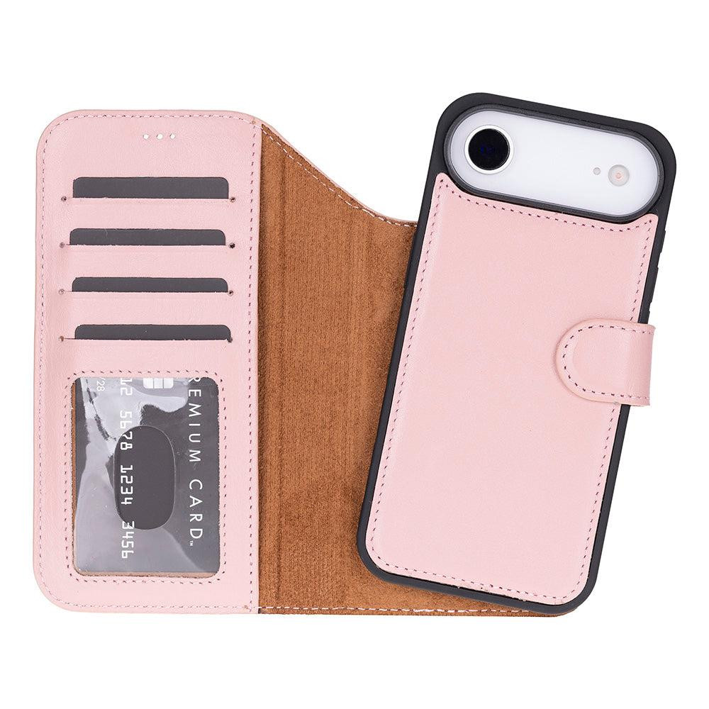 Bloominbag Bloomcase Magic Wallet Blush Hakiki Deri Iphone 17 Air(6.5