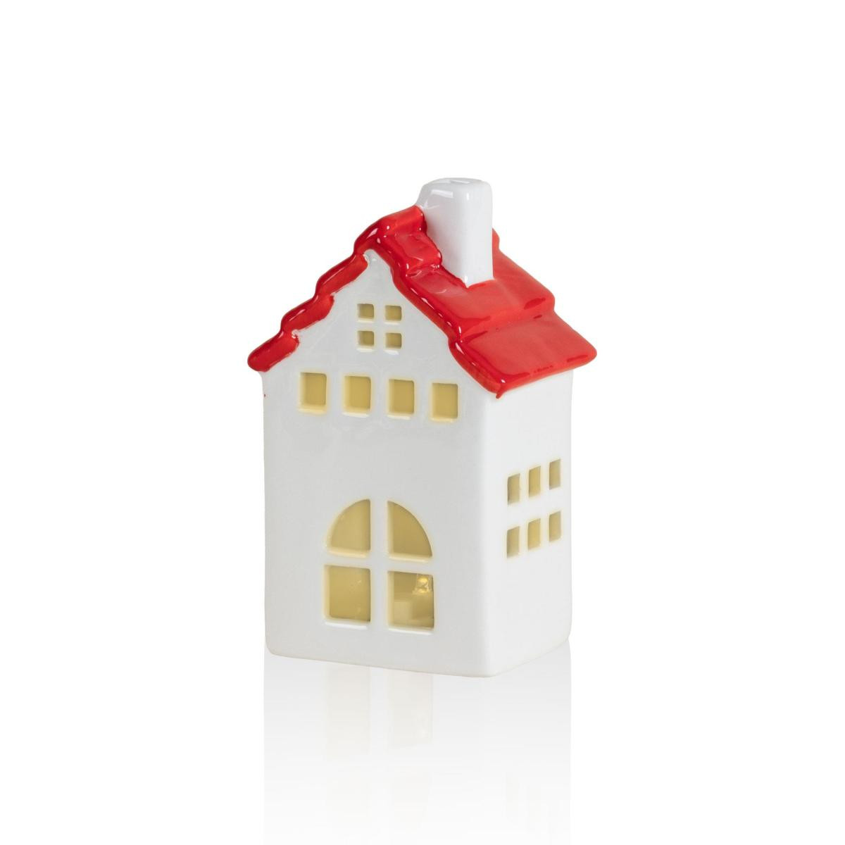 The Mia Dekoratif Led Işıklı Yılbaşı Evi 10x7x16 Cm